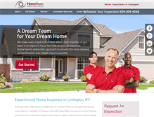 Tablet Screenshot of hometeam-lexington.com
